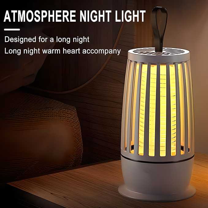 🎁 LED Mosquito Killer Lamp Electronic Bug Zapper Flies Catcher Eco Friendly (100% off)